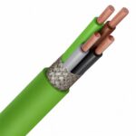 Câble de commande blindé LIHCH LS0H vert 4x0,5 mm², configuration visible, vue complémentaire 1