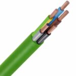 Câble de commande LIHH LS0H vert HAR HD308 5G1mm², configuration visible, vue complémentaire 1