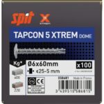 Vis à béton Tapcon tête bombée 6x60/5, en Acier, vue complémentaire 3