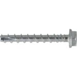 Vis béton Tapcon tête hexagonale, fixation Vis béton autotaraudeuse, vue complémentaire 1