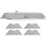 Couteau rétractable métal 155 mm avec 3 lames 1-10-099 – Image 3