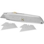 Couteau rétractable métal 155 mm avec 3 lames 1-10-099 – Image 5