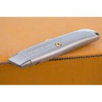 Couteau rétractable métal 155 mm avec 3 lames 1-10-099 – Image 9