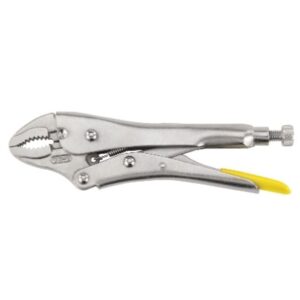 STANLEY - Pince-étau à becs courbés - longueur 225mm - mâchoire 53mm - 0-84-809