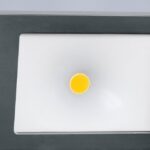 Projecteur LED extérieur avec détecteur noir, dimensions 215 x 155 x 170 mm, vue complémentaire 3