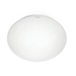 Plafonnier LED détecteur HF IP44 9W 4000K, finition Blanc, vue complémentaire 1