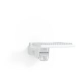 Projecteur LED extérieur détecteur PIR blanc IP44, configuration visible, vue complémentaire 2