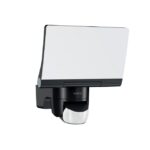 Projecteur LED extérieur avec détecteur PIR noir, dimensions 161 x 180 x 218 mm, vue complémentaire 1
