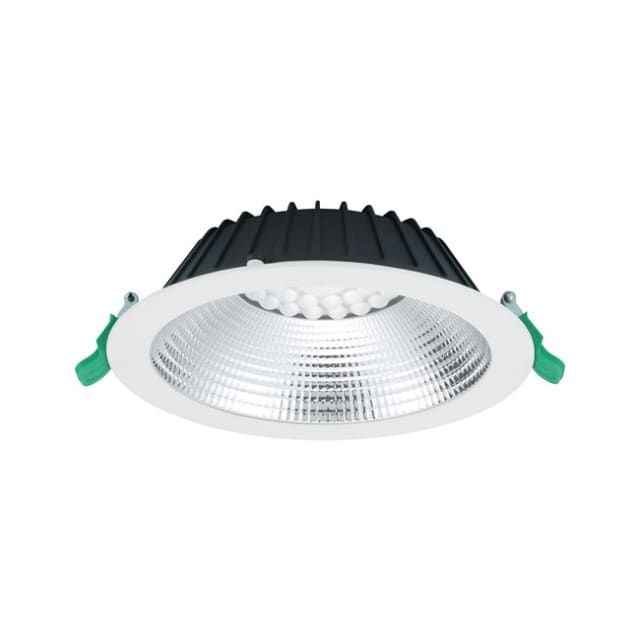 Downlight LED encastrable IP44 4000K, configuration visible