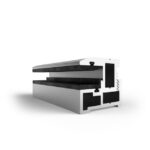 Kit pince terminale large pour panneau solaire 3-8 mm, en aluminium, vue complémentaire 1