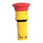 Schneider Automation - Arrêt d'urgence Ø 22 - rouge - tête bombée Ø 40 mm -tourner pour déclencher-1 NC - XB7NS8442 – Image 4