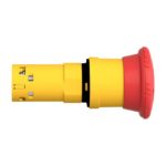 Schneider Automation - Arrêt d'urgence Ø 22 - rouge - tête bombée Ø 40 mm -tourner pour déclencher-1 NC - XB7NS8442 – Image 6