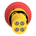 Schneider Automation - Arrêt d'urgence Ø 22 - rouge - tête bombée Ø 40 mm -tourner pour déclencher-1 NC - XB7NS8442 – Image 7