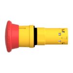 Schneider Automation - Arrêt d'urgence Ø 22 - rouge - tête bombée Ø 40 mm -tourner pour déclencher-1 NC - XB7NS8442 – Image 8