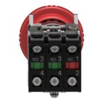 Bouton d'arrêt d'urgence rouge Ø40 à déverrouillage rotatif – Image 5
