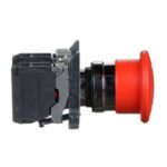 Arrêt d'urgence coup-de-poing rouge pousser-tirer XB4BT845 – Image 5
