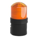 Balise lumineuse clignotante orange LED 230V AC, montage autre, vue complémentaire 2