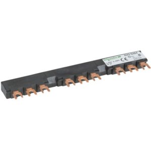 Schneider Automation - Barre tripolaire - 63 A - 3 dérivations - pas 54 mm - GV2G354