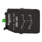 Bloc de contact pour bouton-poussoir Ø22 2F ZBE203 – Image 5
