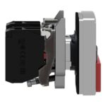 Bouton-poussoir double vert rouge Ø22 24V XB4BL73415 – Image 3