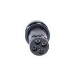 Bouton poussoir lumineux rouge 230V 1NO, IP54, vue complémentaire 1