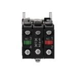 Bouton-poussoir lumineux jaune affleurant Ø22 24V, IP66, vue complémentaire 7