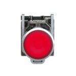 Bouton poussoir lumineux rouge affleurant Ø22 24V 1O+1F, configuration visible, vue complémentaire 9