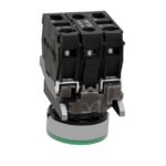 Bouton-poussoir lumineux vert affleurant 24V XB4BW33B5 – Image 4