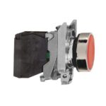 Bouton-poussoir rouge affleurant à impulsion Ø22 XB4BA42 – Image 2
