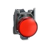 Bouton-poussoir rouge affleurant à impulsion Ø22 XB4BA42 – Image 3