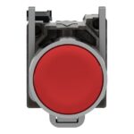Bouton-poussoir rouge affleurant à impulsion Ø22 XB4BA42 – Image 5