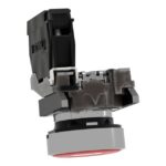 Bouton-poussoir rouge affleurant Ø22 1O XB4BA4322 – Image 8