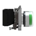 Bouton-poussoir vert à impulsion Ø22 1F XB4BP31 – Image 4