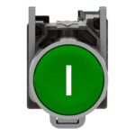 Bouton-poussoir vert affleurant Ø22 1F XB4BA3311 – Image 4