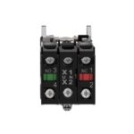 Bouton tournant lumineux jaune 2 positions 24V XB4BK125B5 – Image 10