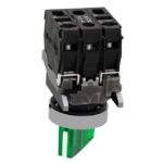 Sélecteur lumineux vert 2 positions 24V Ø22 XB4BK123B5 – Image 3