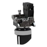 Bouton tournant à crosse noir 2 positions Ø22 1F XB4BJ21 – Image 7