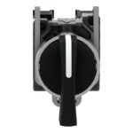 Bouton sélecteur noir à crosse 3 positions Ø22 XB4BJ33 – Image 3
