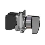 Bouton sélecteur noir à crosse 3 positions Ø22 XB4BJ33 – Image 9