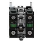 Bouton tournant noir à crosse 3 positions 2F, IP67/IP69K, vue complémentaire 5