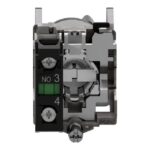 Bouton tournant à clé noir 2 positions Ø22 1F XB4BG21 – Image 4