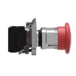 Bouton d'arrêt d'urgence rouge à verrouillage XB4BS8442 – Image 5
