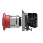 Bouton d'arrêt d'urgence rouge à verrouillage XB4BS8442 – Image 7
