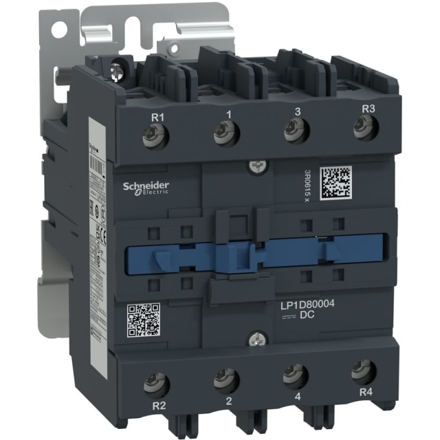 Schneider Automation - Contacteur 125A AC-1 - 4P - 24V DC - LP1D80004BD