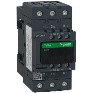 Schneider Automation - Contacteur EVERLINK 3P AC3 440V 50A avec bobine 24V AC - LC1D50AB7
