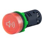 Buzzer lumineux rouge 230/240V Ø22 XB5KS2M4 – Image 3