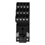 Embase pour relais miniature 4 RT rail DIN RXZE2S114M – Image 2