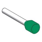 Embout de câblage long 6 mm² vert DZ5CE063 – Image 2