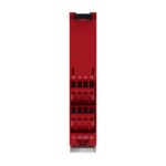 Relais de sécurité arrêt d'urgence 24 V AC/DC, configuration visible, vue complémentaire 4
