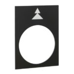 Étiquette noire gauche PV-GV 30 x 40 mm, vue complémentaire 1